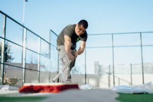 servicios pistas de pádel - mantenimiento pista de pádel